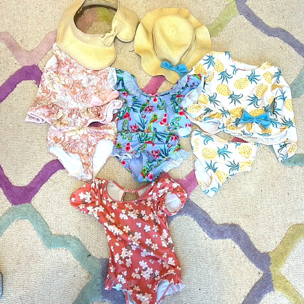 Girls sz 3T bathing suit bundle! Excellent condition!